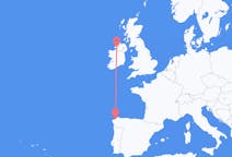 Flights from A Coruña, Spain to Donegal, Ireland