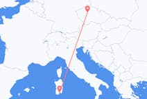 Flyreiser fra Cagliari, til Praha