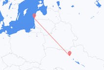 Flights from Kyiv, Ukraine to Liepāja, Latvia