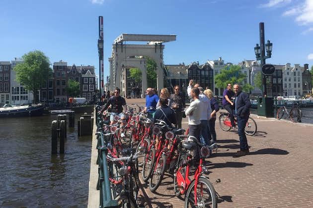 Le tour à vélo I-AMSTERDAM (avec les personnes nées et élevées) Guide touristique privé d'Amsterdam