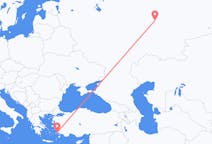 Flights from Izhevsk, Russia to Bodrum, Turkey