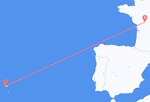 Flights from Poitiers, France to Ponta Delgada, Portugal