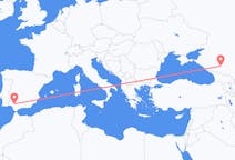 Flyrejser fra Mineralnye Vody, Rusland til Sevilla, Spanien