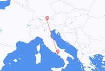 Flyrejser fra Innsbruck til Napoli