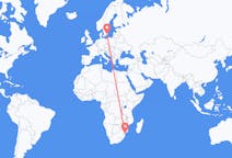 Flyrejser fra Maputo, Mozambique til Karlskrona, Sverige