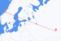 Fly fra Ufa til Ørland