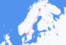 Fly fra Pajala til Göteborg