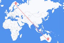 出发地 澳大利亚出发地 米爾杜拉目的地 芬兰库萨莫的航班