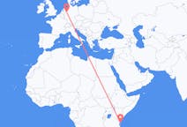 Flyrejser fra Pemba, Tanzania til Münster, Tyskland