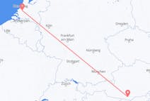 Flyreiser fra Klagenfurt, Østerrike til Rotterdam, Nederland