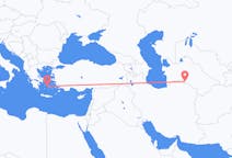 Flyg från Asjchabad, Turkmenistan till Paros, Grekland