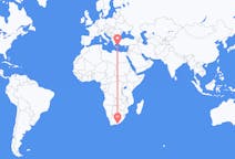 Flights from Port Elizabeth, South Africa to Santorini, Greece