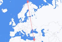 Flyreiser fra Akaba, Jordan til Alta, Norge