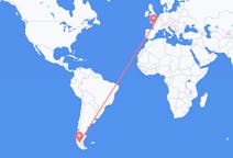 Flyreiser fra Puerto Natales, Chile til La Rochelle, Frankrike