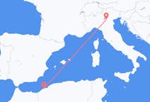 Vluchten van Oran, Algerije naar Verona, Italië