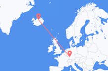 Flights from Karlsruhe to Akureyri