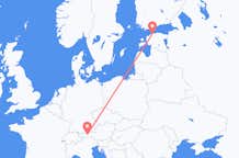 Flyreiser fra Innsbruck, Østerrike til Tallinn, Estland