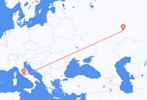 Flyrejser fra Samara, Rusland til Rom, Italien