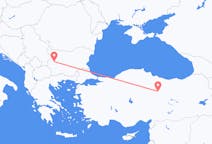 Vluchten van Sofia, Bulgarije naar Sivas, Turkije