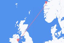Flights from Dublin, Ireland to Volda, Norway