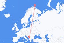 Loty z miasta Båtsfjord do miasta Tirana