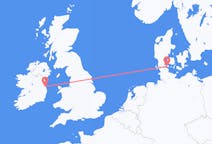 Flyreiser fra Sønderborg, Danmark til Dublin, Irland