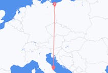Flyrejser fra Pescara, Italien til Stettin, Polen