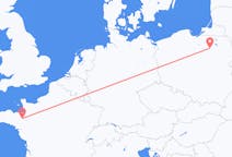 Flights from Rennes, France to Szymany, Szczytno County, Poland