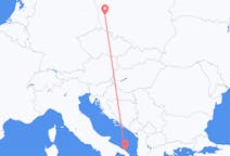 Fly fra Zielona Góra til Brindisi