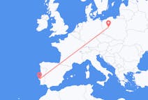 Flights from Lisbon, Portugal to Poznań, Poland