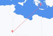 Flights from Djanet, Algeria to Plaka, Milos, Greece