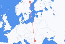 Flights from Kramfors Municipality, Sweden to Niš, Serbia