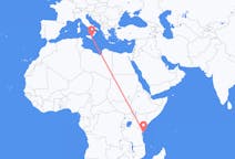 Flüge von Pemba-Insel, Tansania nach Catania, Italien