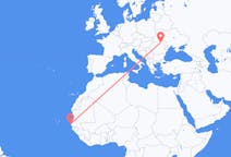 Flights from Dakar, Senegal to Suceava, Romania