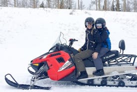 Snowmobiles Rides in the Carpathian and Winter Sports 
