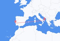 Flyrejser fra Brindisi til Lissabon