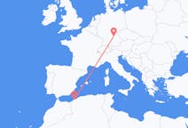Flyg från Oran, Algeriet till Nürnberg, Tyskland