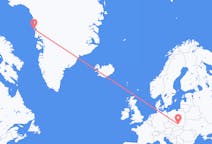 Flüge von der Stadt Krakau in die Stadt Upernavik