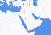 Flyg från Balbala, Djibouti till Sanliurfa, Turkiet