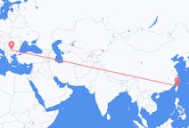 Flyg från Taipei, Taiwan till Sofia, Bulgarien