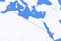 Flights from Jizan, Saudi Arabia to Ibiza, Spain