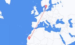 Flights from Atar, Mauritania to Halmstad, Sweden