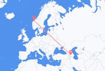 Flyrejser fra Gandja, Aserbajdsjan til Molde, Norge