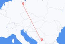 Flyg från Skopje till Berlin, Maryland