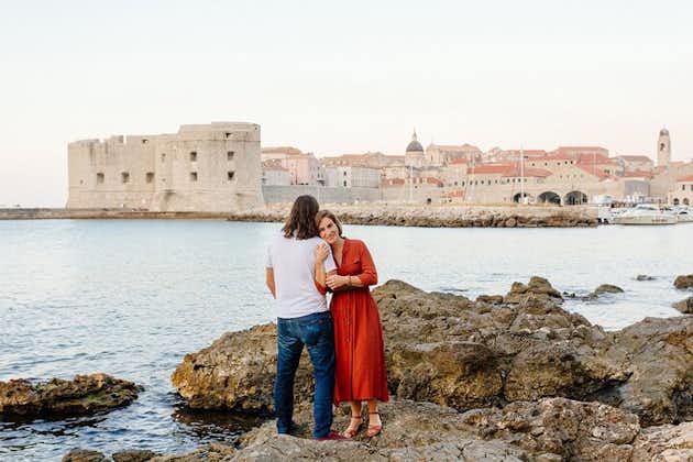 Privat feriefotograferingssession med lokal fotograf i Dubrovnik