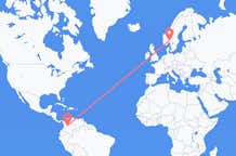 Flights from Bogotá to Oslo