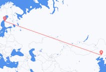 Flights from Shenyang to Vaasa