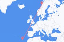 Flyg från Sandnessjøen till Funchal