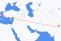 Flyreiser fra New Delhi, til Mykonos