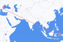 Flyrejser fra Ambon, Maluku, Indonesien til Istanbul, Tyrkiet